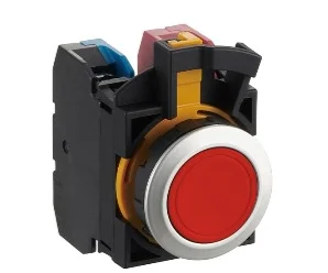 CW4B-M1E10R Nupp artiklikood: IDE_213678, nimetus: CW4B-M1E10R Nupp, kirjeldus: Surunupp, tagastuv, punane, 1 x NO
Metallkorpus