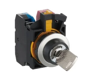 CW4K-2AE10 Lüliti võtmega artiklikood: IDE_213686, nimetus: CW4K-2AE10 Lüliti võtmega, kirjeldus: Võtmega pöördlüliti, kahepositsiooniline, 1 x NO
Metallkorpus