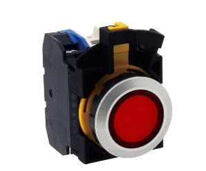 CW4L-M1E10Q4R Nupp lambiga artiklikood: IDE_213682, nimetus: CW4L-M1E10Q4R Nupp lambiga, kirjeldus: Surunupp lambiga, tagastuv, madal, punane, 1xNO, 24 AC/DC