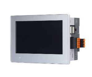 FT1J-4F14SAG-S artiklikood: IDE_990215, nimetus: FT1J-4F14SAG-S, kirjeldus: Puutetundlik ekraan koos kontrolleriga
Graafiline PCAP TFT ekraan 4,3´´
värviline, 480x272, Ethernet 10/100 MBit
6 binaarsisndit, nendest 2 analoogsisendit, 0-10VDC, 4-20mA,12bit
4 transistorväljundit (PNP, max. 0,5A), 2 analoogväljundid 0-10VDC, 4-20mA,12bit
2xUSB, RS232, RS485, 24VDC, 3-17W, töötemperatuur -20...+55C