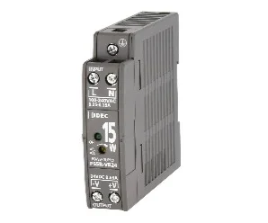 PS5R-VB24 artiklikood: IDE_216726, nimetus: PS5R-VB24, kirjeldus: IDEC toiteplokk 24 VDC, 15 W, 0,65 A
100-230VAC