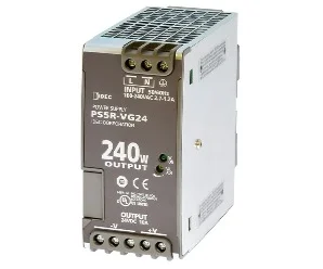 PS5R-VG24 artiklikood: IDE_216836, nimetus: PS5R-VG24, kirjeldus: IDEC toiteplokk 24 VDC, 240 W, 10 A
100-230VAC