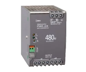 PS6R-J24 artiklikood: IDE_215269, nimetus: PS6R-J24, kirjeldus: IDEC toiteplokk 24 VDC, 480 W, 20 A
100-230VAC