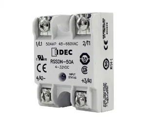 RSSAN-75A artiklikood: IDE_210026, nimetus: RSSAN-75A, kirjeldus: RSS pooljuhtrelee 75 A, 90..280 VAC
Dual SCR (NO)