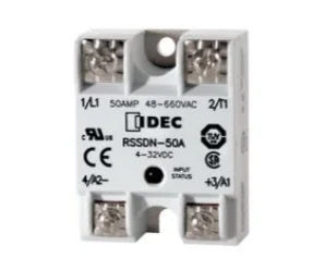 RSSDN-90A artiklikood: IDE_206557, nimetus: RSSDN-90A, kirjeldus: RSS pooljuhtrelee 90 A, 4..32 VDC
Dual SCR (NO)