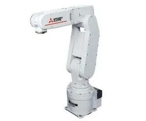 RV-2FR-D-S25 artiklikood: ME_313052, nimetus: RV-2FR-D-S25, kirjeldus: ARM robot koormusele 2 kg ulatusega 504 mm
Tsükliaeg (koormusega 1 kg): 0,6 sek
Lülid: 230 + 270 mm
Komplektis kontroller: CR800-D
Standartkeskonnale