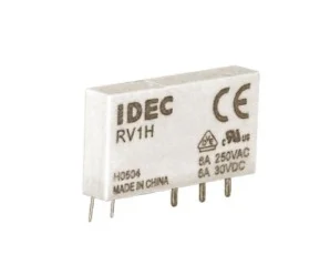 RV1H-G-D24 artiklikood: IDE_990010, nimetus: RV1H-G-D24, kirjeldus: RV8 relee 6 A, 24 VDC, 1 NO/NC