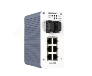 SDI-862-MM-SC2 artiklikood: WEST_3625-0110, nimetus: SDI-862-MM-SC2, kirjeldus: Tööstuslik mittemanageeritav Ethernet 8 podiga optika Switch