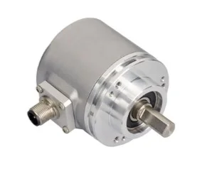 UTD-IPH00-01024-Y100-PRQ inkrementaalenkooder artiklikood: POS_10066017, nimetus: UTD-IPH00-01024-Y100-PRQ inkrementaalenkooder, kirjeldus: 10 mm silevõll, M12 8-pin pistik, A, /A, B, /B, Z, /Z
Andur: magnet. Korpus: ø 58 mm
Programmeeritav: TTL/HTL, 1..16384 pulssi/pööre; eelseadistuses HTL
Toide: 4,75..30 VDC, IP 65