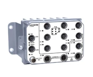 Viper-112A-T3G artiklikood: WEST_3635-0310, nimetus: Viper-112A-T3G, kirjeldus: EN 50155 Managed Gbps Switch
3 x 10/100/1000 Mbit/s, Ethernet TX, M12
9 x 10/100 Mbit/s, Ethernet TX, M12
–40 .. +70°C, 24 .. 110 VDC, IP67