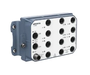 Viper-212A artiklikood: WEST_3635-0020, nimetus: Viper-212A, kirjeldus: EN 50155 Managed Routing Switch
12 x 10/100 Mbit/s, Ethernet TX, M12
–40 .. +70°C, 24 .. 110 VDC, IP67