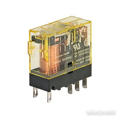 RJ relays and accessories RJ relays and accessories - Compact relays with 1 and 2 contact pairs