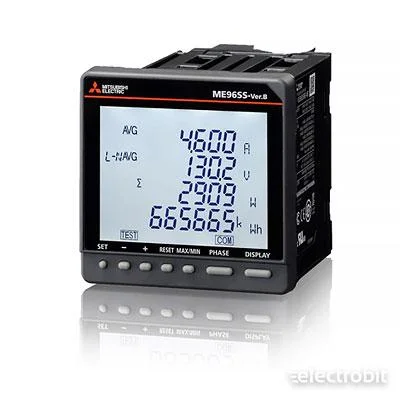 ME96 Счетчики электроэнергии ME96 Счетчики электроэнергии - Mitsubishi M96 - надежное управление, оптимизированная энергоэффективность