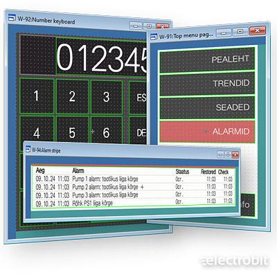 Mitsubishi Electric HMI operaatorpaneelid